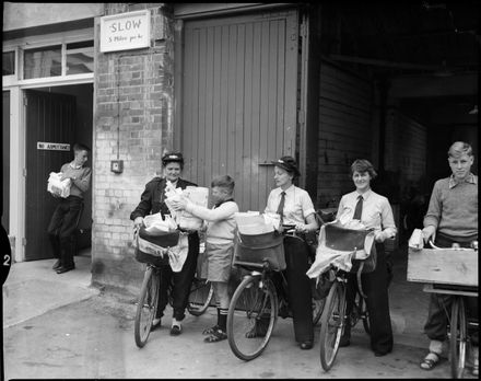 "Busy Postwomen Prepare for the Big Day" - Resource cover image