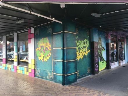 Youth Space completed mural