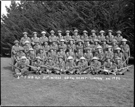 3rd Platoon, 1st Hawke's Bay Regiment, 21st Intake, Central District Training Depot, Linton - Resource cover image