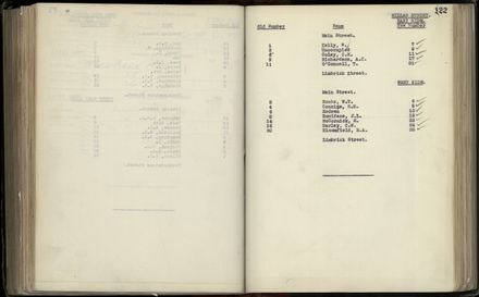 Street Renumbering Guide: Page 189