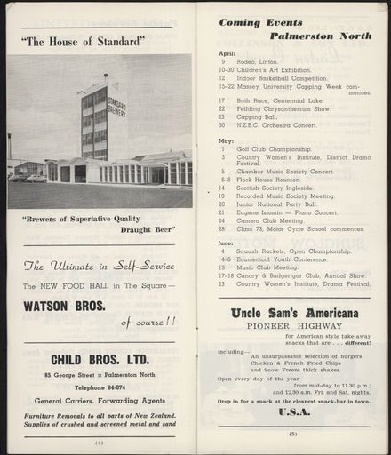 Visitors Guide Palmerston North: April-June 1966 - 4