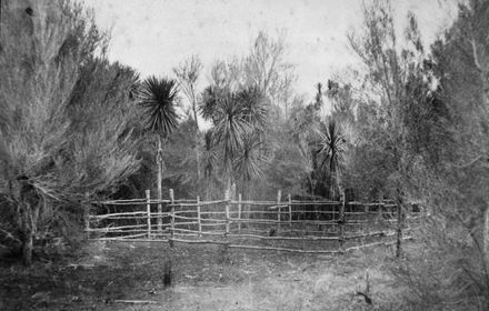 Graveyard at Monrad farm, Karere