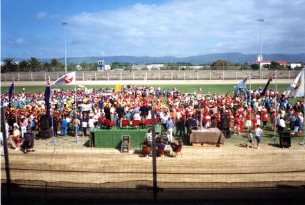 Closing ceremony of New Zealand National Special Olympics Summer Games