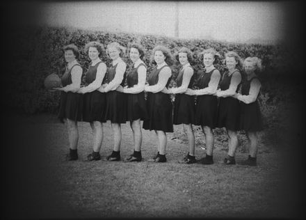 Palmerston North Technical High School - 'C' Netball Team