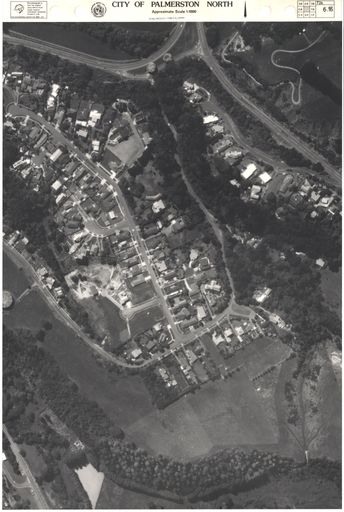 Aerial Map, 1986 - 6-16
