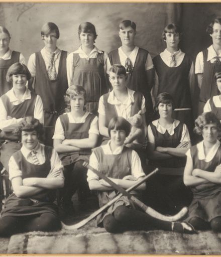 Palmerston North Technical School Hockey Team, 1927