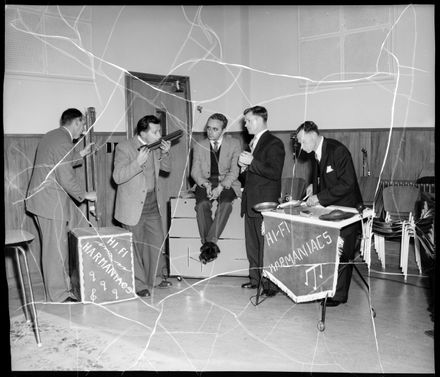 "Visiting Artist Entertained by Local Harmonica Group" - Resource cover image