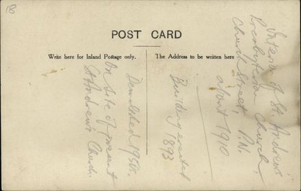 Interior of St Andrews Church, Palmerston North 2