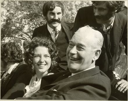 Keith Holyoake, Prime Minister, at Palmerston North Centennial