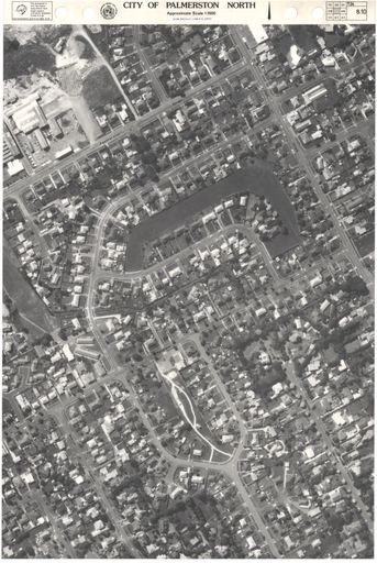 Aerial Map, 1986 - 8-10