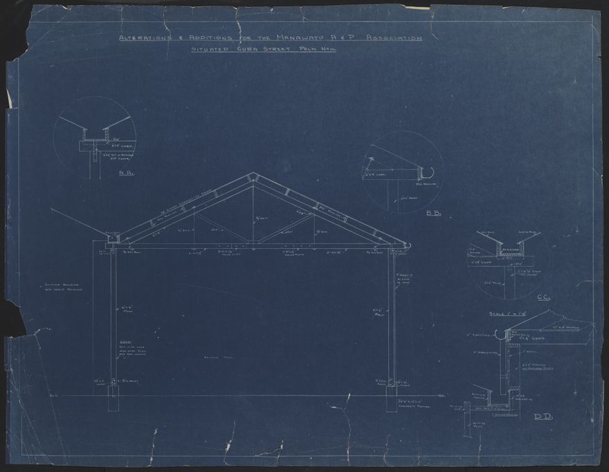 Architectural Plans for A&P Showgrounds, Cuba Street 8