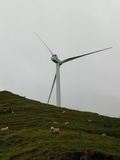 Wind turbine, Pahiatua Track