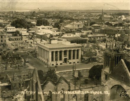 Napier Earthquake Scene