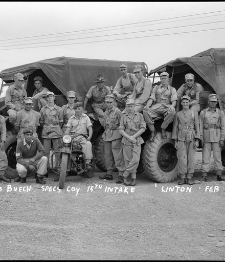 Drivers, B VEH, Special Company, 15th Intake, Central District Training Depot, Linton
