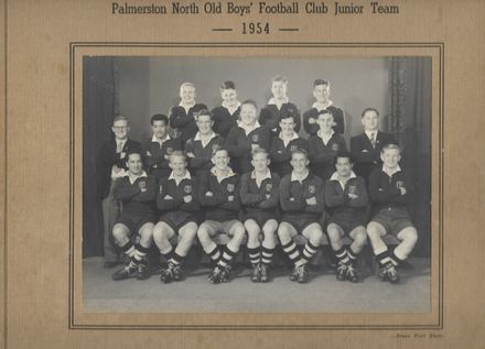 Palmerston North Old Boys' Football Club Junior Team 1954