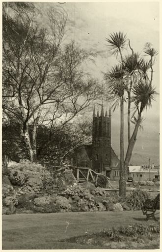 All Saints Church Viewed from The Lakelet