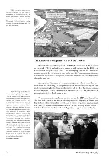 Council and Community: 125 Years of Local Government in Palmerston North 1877-2002 - Page 84
