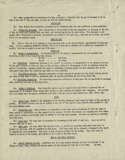 Memorandum: Women's Royal Naval Service (New Zealand) conditions of service Page 4