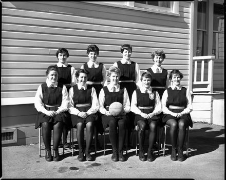Netball Team, Palmerston North Teachers' College