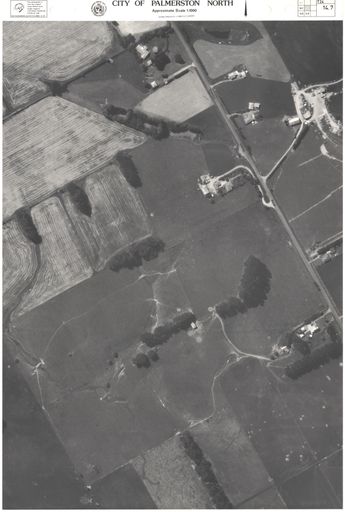 Aerial Map, 1986 - 14-7