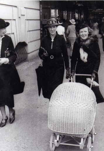 Emily Hill, Edith Mechen and Ede Leyland