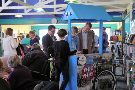 Manawatū Heritage Kiosk Launch at Te Pātikitiki