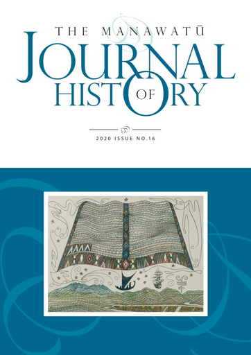 The Manawatū Journal of History: Issue 16