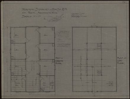 Plans for Training Stables