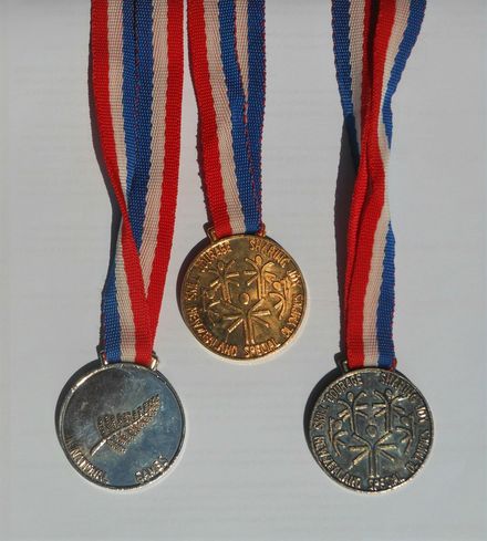 NZ Special Olympics Medals from the 1990 Summer Games