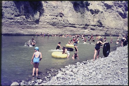 Girls camp at Pohangina