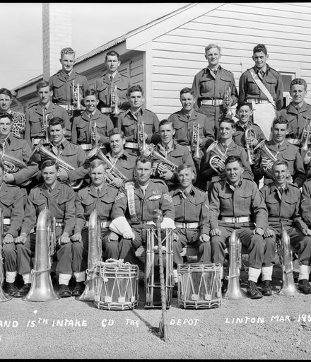Band, 15th Intake, Central District Training Depot, Linton