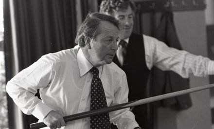 "Labour leader on top of the chase"