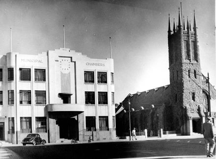 Municipal Chambers and All Saints Church, Church Street