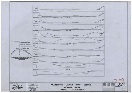 Memorial Park plans - Cross Sections