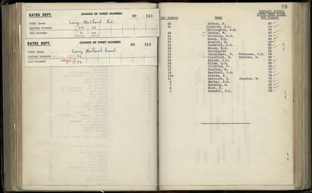 Street Renumbering Guide: Page 160