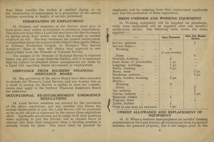 New Zealand Women’s Land Service Handbook of Information: Page 4