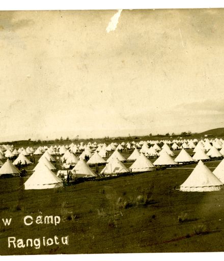 N.Z. Rifle Brigade, Rangiotu Camp