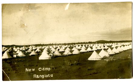 N.Z. Rifle Brigade, Rangiotu Camp