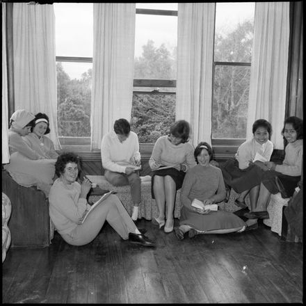 Girls Relaxing at Moginie Hostel
