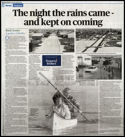 Back Issues: The night the rains came and kept on coming