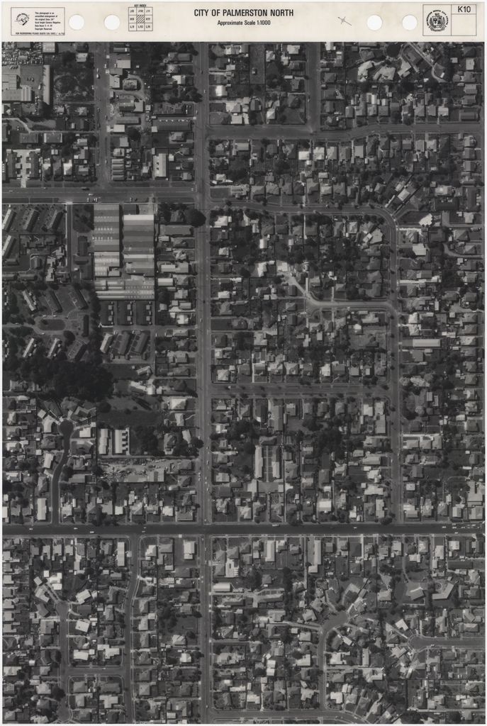 1981 Aerial Map - K10