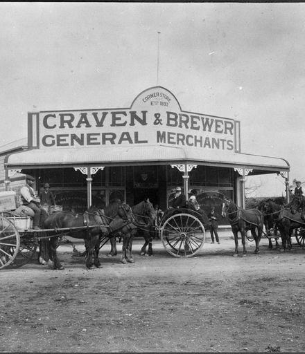 Craven and Brewers' corner store