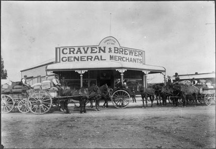 Craven and Brewers' corner store