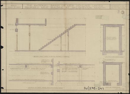 Architectural Plans for National Bank of New Zealand, Corner of Cuba Street & Rangitikei Street 4