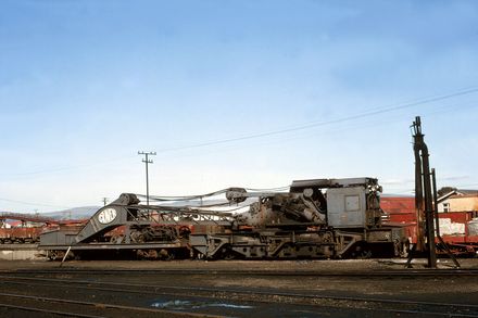 Steam Crane - Palmerston North Railway Yards