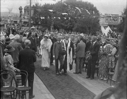 Civic farewell for Governor General Lord Bledisloe and Lady Bledisloe