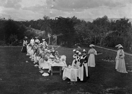 Children's party at "Woodhey"