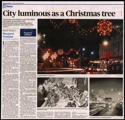 Back Issues: City luminous as a Christmas tree