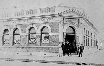 Abraham and Williams Ltd, corner of Rangitikei and Grey Streets