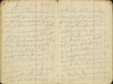 Shipboard diary p38